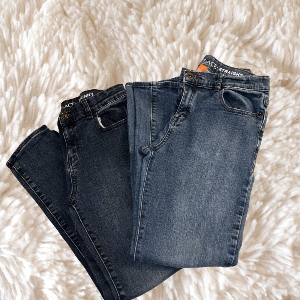 The Children's Place Dark and Light Blue Kids Jeans